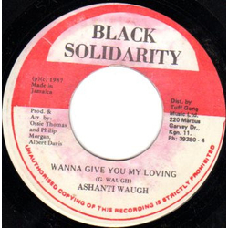 Ashanti Waugh Wanna Give You My Loving Vinyl 7" USED