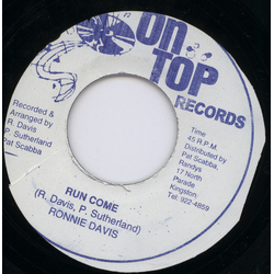 Ronnie Davis Run Come / Got To Go Home Vinyl 7" USED