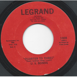 Gary U.S. Bonds Quarter To Three Vinyl 7" USED