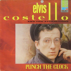 Elvis Costello & The Attractions Punch The Clock Vinyl LP USED