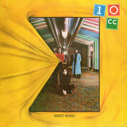 10cc Sheet Music Vinyl LP USED