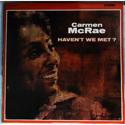 Carmen McRae Haven't We Met? Vinyl LP USED