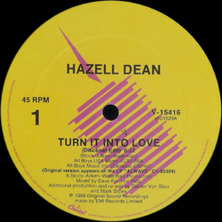 Hazell Dean Turn It Into Love Vinyl 12" USED