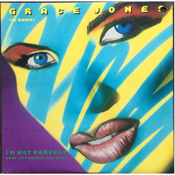 Grace Jones I'm Not Perfect (But I'm Perfect For You) Vinyl 12" USED