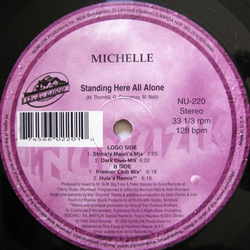 Michelle Narine Standing Here All Alone Vinyl 12" USED