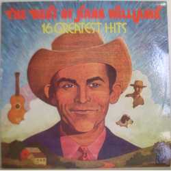 Hank Williams The Best Of Hank Williams 16 Greatest Hits Vinyl LP USED