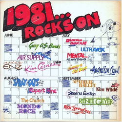 Various 1981...Rocks On Vinyl LP USED