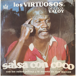 Los Virtuosos / Cuco Valoy Salsa Con Coco Vinyl LP USED