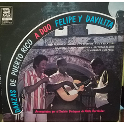 Duo Felipe Y Davilita / Sexteto Borinquen Danzas De Puerto Rico Vinyl LP USED