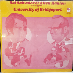 Sal Salvador / Allen Hanlon Live In Concert At The University Of Bridgeport Vinyl LP USED