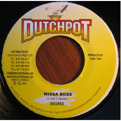 General Degree Missa Boss Vinyl 7" USED