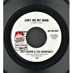 Joey Cooper / The Conspiracy (5) A Little More Rockn' Roll Vinyl 7" USED