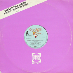 Sugarhill Gang Kick It Live From 9 To 5 / The Lover In You Vinyl 12" USED