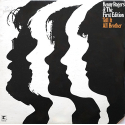 Kenny Rogers & The First Edition Tell It All, Brother Vinyl LP USED