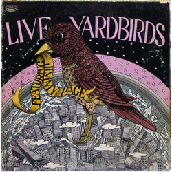 The Yardbirds Live Yardbirds (Featuring Jimmy Page) Vinyl LP USED