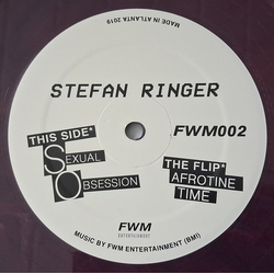 Stefan Ringer (2) Sexual Obsession Vinyl 12" USED