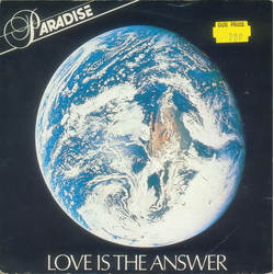 Paradise UK Love Is The Answer Vinyl 7" USED
