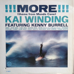 Kai Winding / Kenny Burrell !!! More !!! (Theme From Mondo Cane) Vinyl LP USED