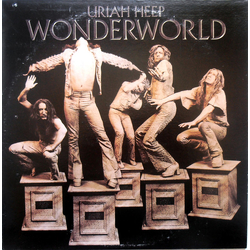 Uriah Heep Wonderworld Vinyl LP USED