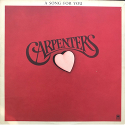 Carpenters A Song For You Vinyl LP USED