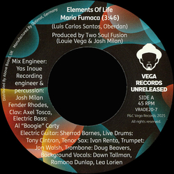 Elements Of Life (3) Maria Fumaca / Giant Steps (Tito Puente Tribute) Vinyl 7" USED