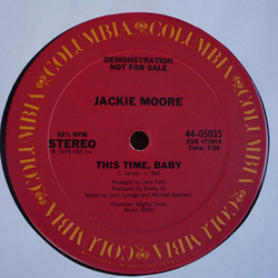 Jackie Moore This Time Baby Vinyl 12" USED