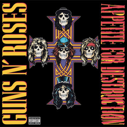 Guns N' Roses Appetite For Destruction Vinyl LP USED