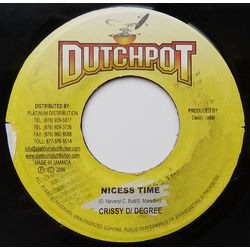 Crissy D / General Degree Nicess Time Vinyl 7" USED
