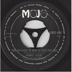 Donnie Elbert This Old Heart Of Mine (Is Weak For You) Vinyl 7" USED