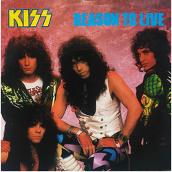 Kiss Reason To Live Vinyl 7" USED