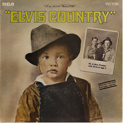 Elvis Presley Elvis Country (I'm 10,000 Years Old) Vinyl LP USED