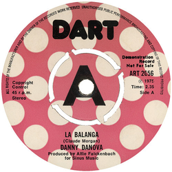 Danny Danova La Balanga Vinyl 7" USED