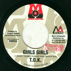 T.O.K. Girls Girls Vinyl 7" USED