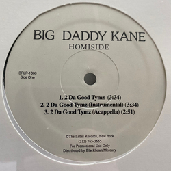 Big Daddy Kane 2 Da Good Tymz Vinyl 12" USED