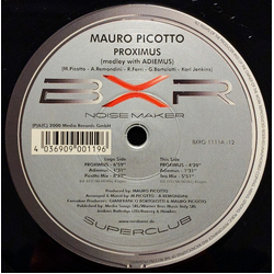 Mauro Picotto Proximus (Medley With Adiemus) Vinyl 12" USED