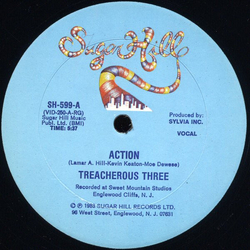 Treacherous Three Action Vinyl 12" USED