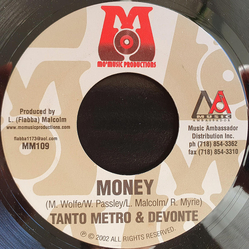 Tanto Metro & Devonte / Zumjay Money / Hot Girl Vinyl 7" USED