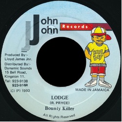 Bounty Killer Lodge Vinyl 7" USED