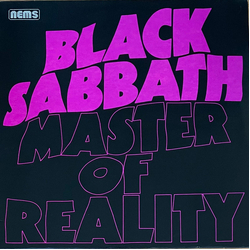 Black Sabbath Master Of Reality Vinyl LP USED