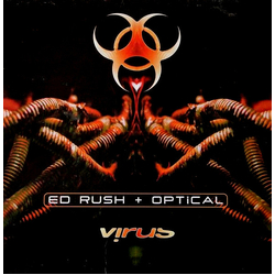 Ed Rush & Optical Gas Mask / Bacteria Vinyl 12" USED