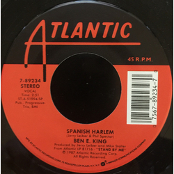 Ben E. King Spanish Harlem / First Taste Of Love Vinyl 7" USED