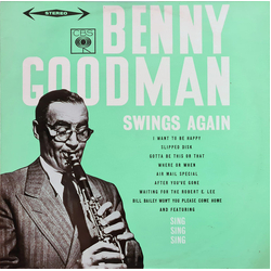 Benny Goodman Benny Goodman Swings Again Vinyl LP USED