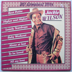 Jackie Wilson 20 Greatest Hits Vinyl LP USED