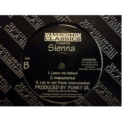 Sienna (2) Let It Rain / Leave Me Behind USED VINYL 12INCH 33 S RPM