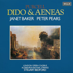 Henry Purcell / Janet Baker / Peter Pears / London Opera Chorus / Aldeburgh Festival Strings / Steuart Bedford Dido & Aeneas Vinyl LP USED