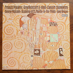 Francis Poulenc / George Malcolm / The Academy Of St. Martin-in-the-Fields / Iona Brown Orgelkonzert G-Moll • Concert Champêtre Vinyl LP USED