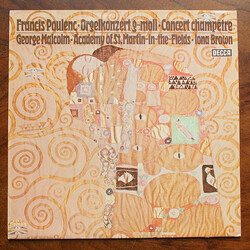 Francis Poulenc / George Malcolm / The Academy Of St. Martin-in-the-Fields / Iona Brown Orgelkonzert G-Moll • Concert Champêtre Vinyl LP USED