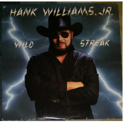 Hank Williams Jr. Wild Streak Vinyl LP USED