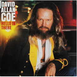 David Allan Coe Hello In There Vinyl LP USED