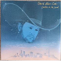 David Allan Coe Castles In The Sand Vinyl LP USED